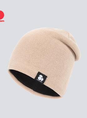 SCALER思凯乐户外羊毛针织帽子男女新款秋冬护耳防风保暖抓绒帽