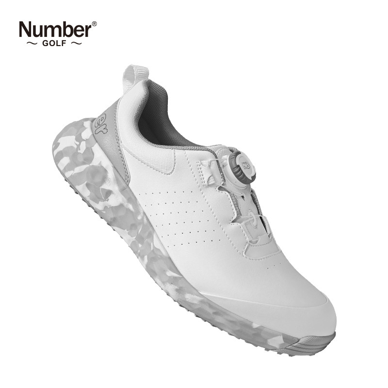 高尔夫球鞋旋转纽扣防水透气