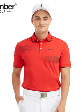 Number 高尔夫男子短袖 ANB-M0120003