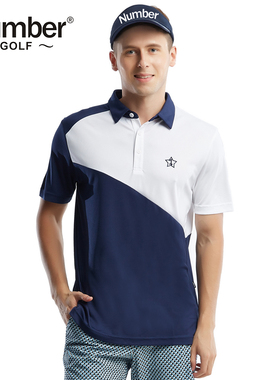 Number 高尔夫男子短袖 ANB-M0120004