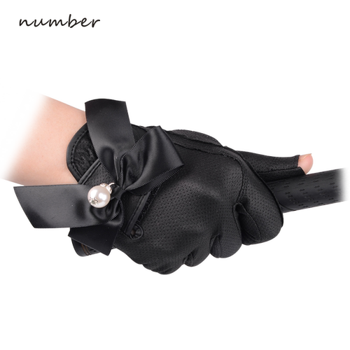 露指透气高尔夫双手套