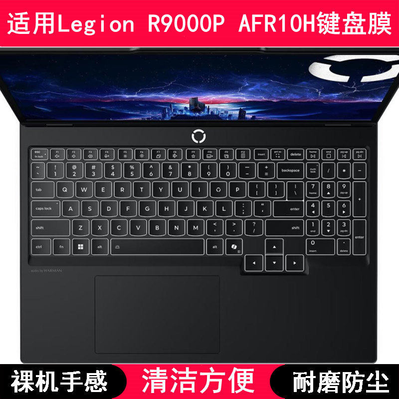 适用联想Legion R9000P AFR10H键盘保护膜16寸笔记本电脑贴膜防尘