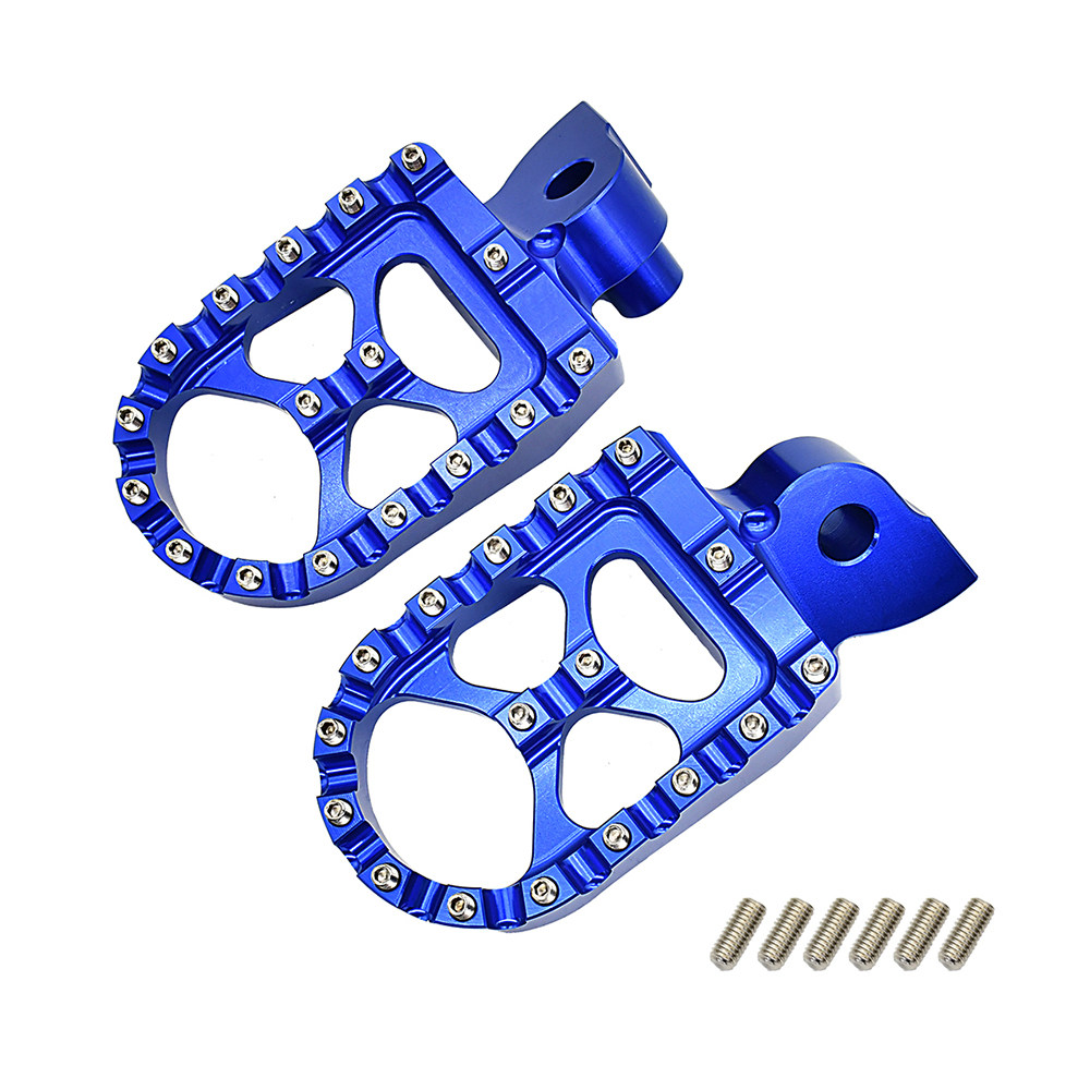 改装CNC铝合金脚踏板脚蹬适用雅马哈YZ YZF WR  85 125 250 450F