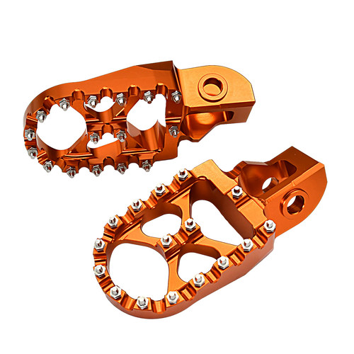 KTM胡思瓦纳CNC铝合金脚踏板改装