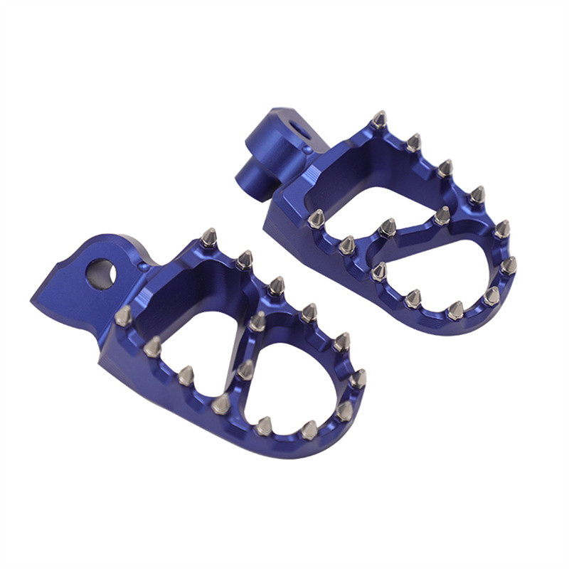 适用雅马哈YZ/YZF/WR/65/85/125/250/450越野摩托改装CNC脚踏脚蹬