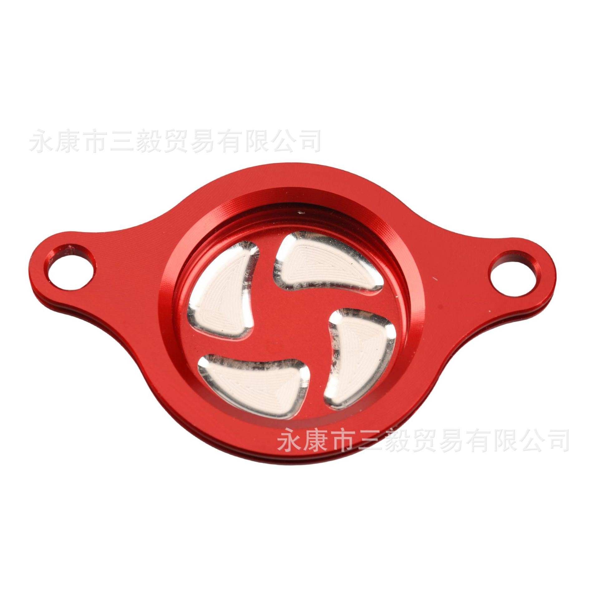 机油滤盖适用本田CRF450R CRF 450越野摩托车改装配件CNC机滤盖