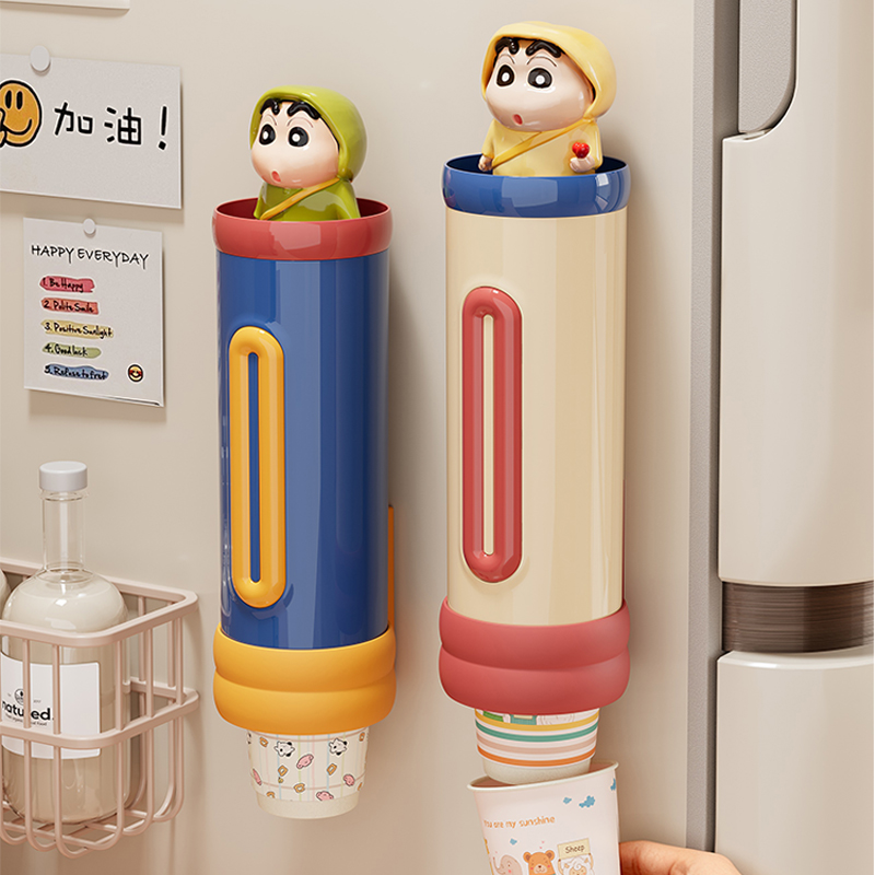 一次性壁挂式杯子架收纳架