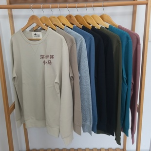 男士秋冬卫衣 吉杼歆RL经典休闲运动长袖不加绒小马仔简约套衫