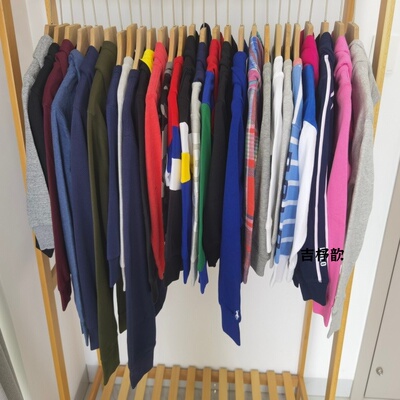 RL儿童秋冬连帽拉链休闲运动外套