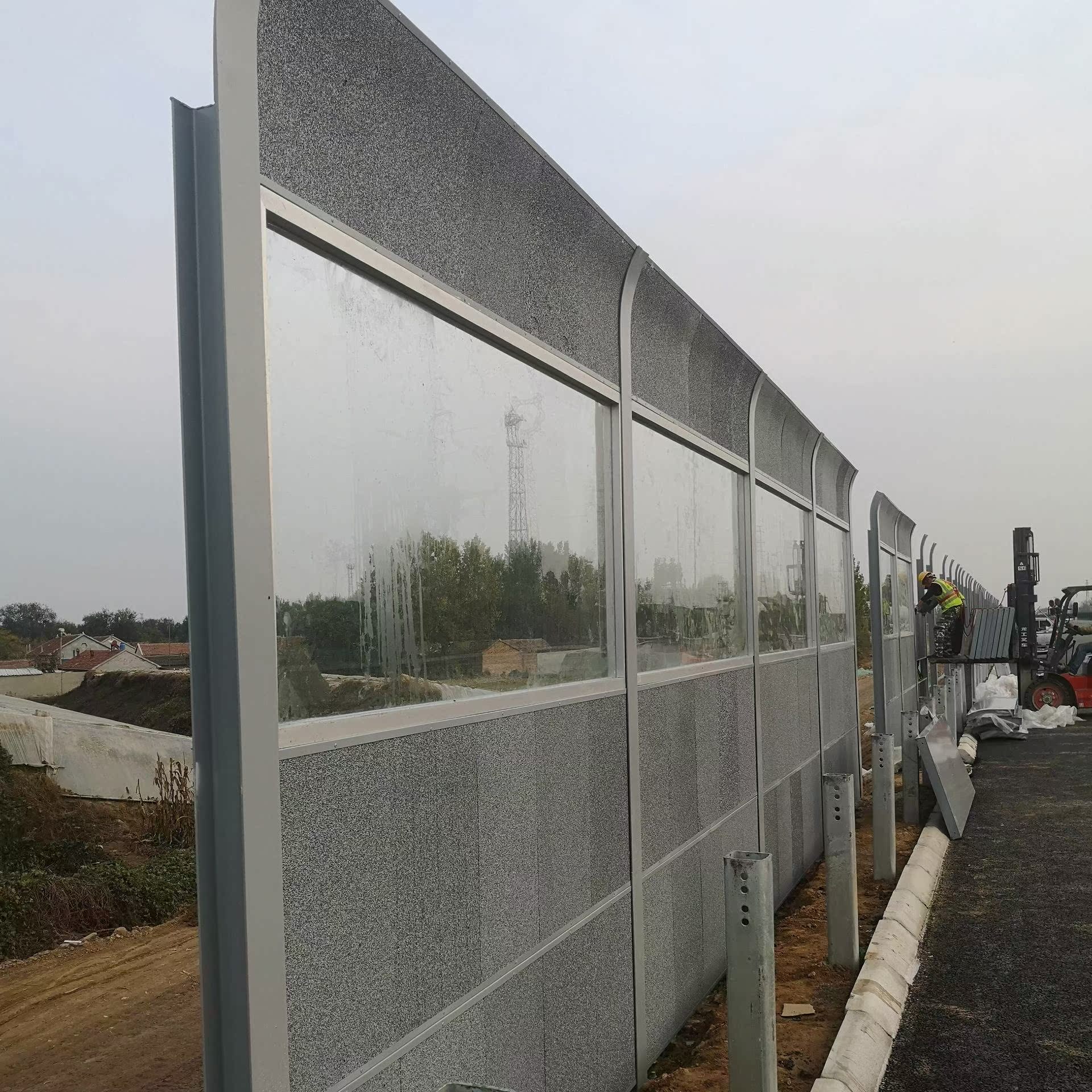 厂促高速声屏障 公路道路工地隔音围挡工厂隔音墙 高架桥梁隔音品