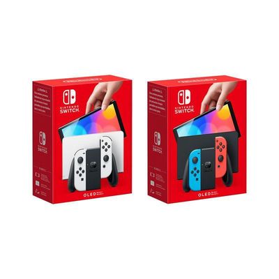 保税仓 日版 任天堂 Switch NS 续航版 NS OLED 新款游戏机 全新