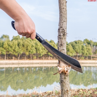 锻打户外刀开路刀帕兰高硬度生存砍山手工锻打丛林钢轨道劈柴排障