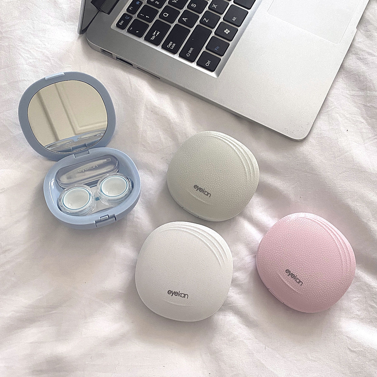 ins风凯达莫兰迪隐形眼镜盒