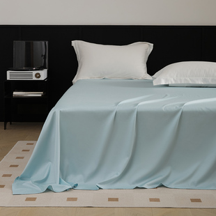 100支全棉床单床笠单件新疆长绒棉埃及棉纯棉高档加厚定制大尺寸