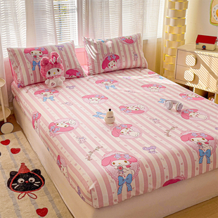 定做床笠135x190全棉床笠床罩床包纯棉床单儿童卡通榻榻米上下铺