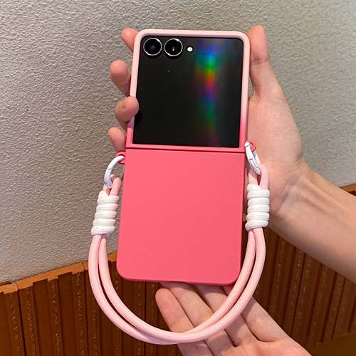 三星zflip6手机壳磨砂pc渐变ins