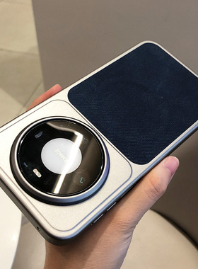 适用于华为mate80pro手机壳新款磁吸牛仔纹mate80promax高端huawei保护套PU全包超薄mate70air防摔皮秒变素皮