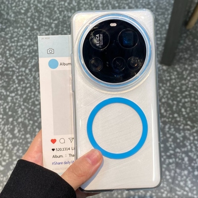 小米15ultra手机壳磁吸透明