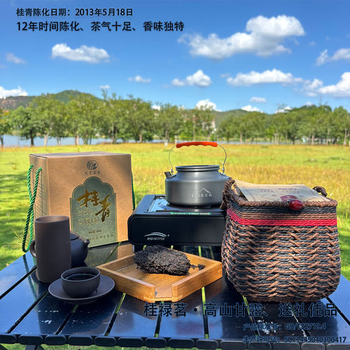 2013年桂青六堡陈茶500克