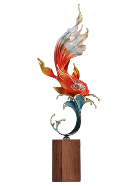 如鱼得水客厅装饰品轻奢