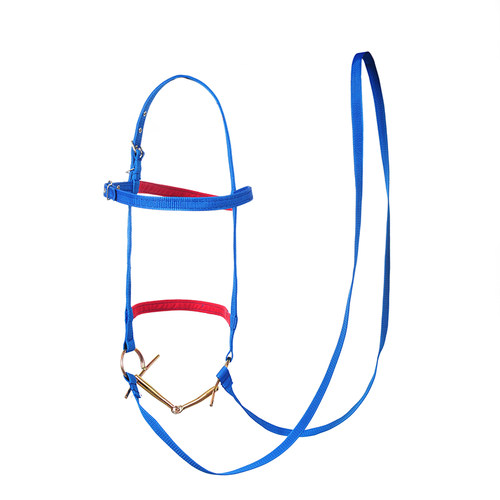 马嚼子一套马牵马用品马具缰绳口衔铁用品马术用品马具水勒马衔铁