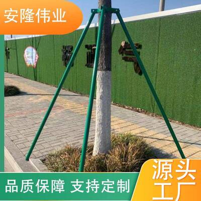 绿树木支撑园林工程苗MFI木管支撑杆镀锌钢树木防化倒架树木杆支