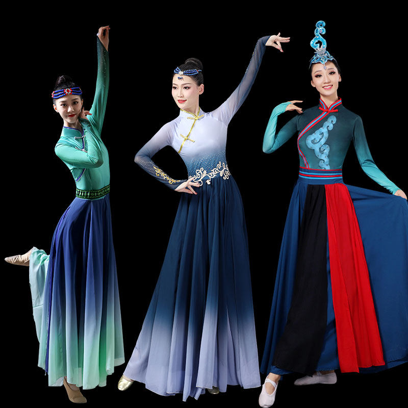 现代舞开场舞蒙古表演服