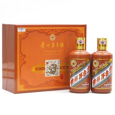 甲辰龙年生肖纪念酒茅博汇375ML