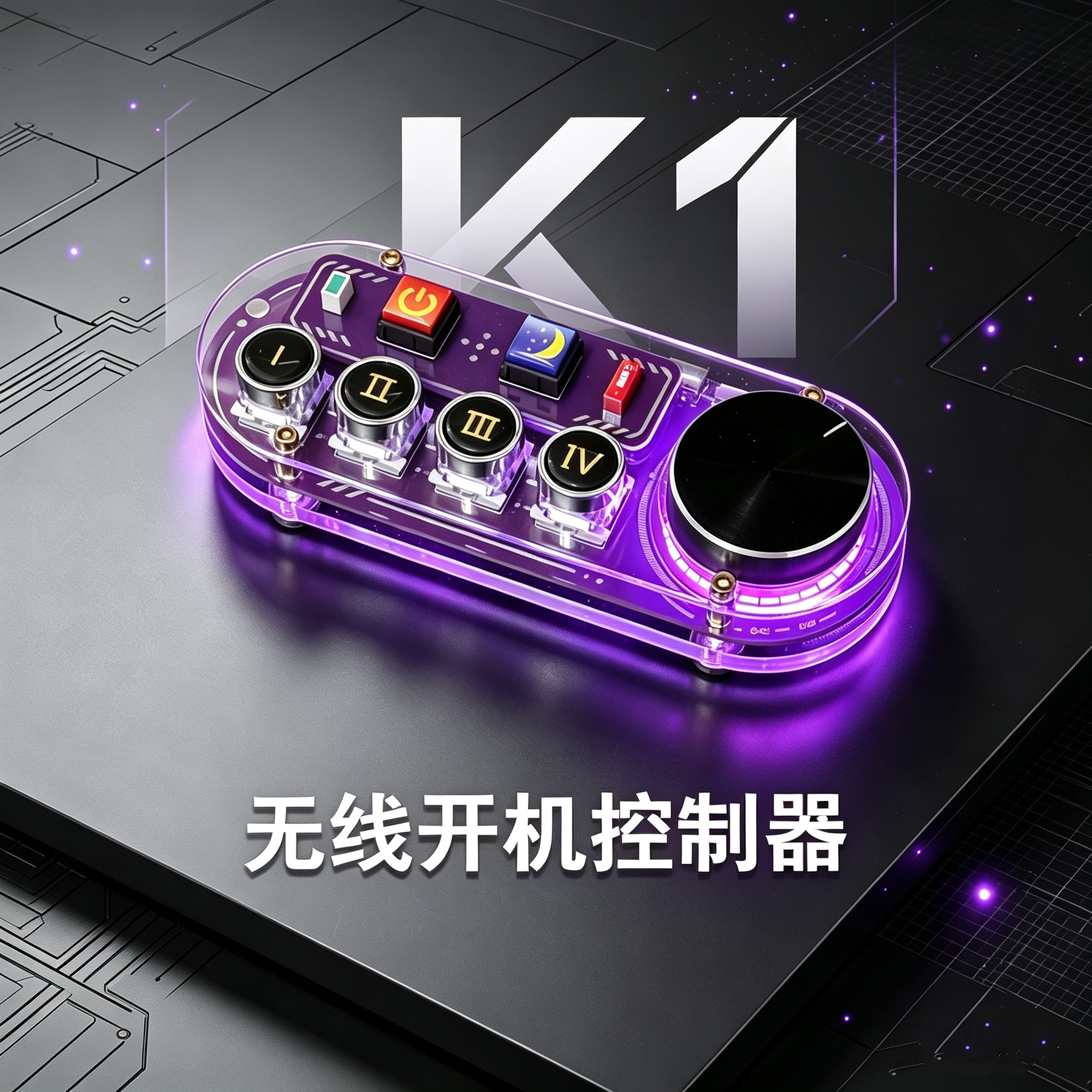 无线开关机桌面控制器