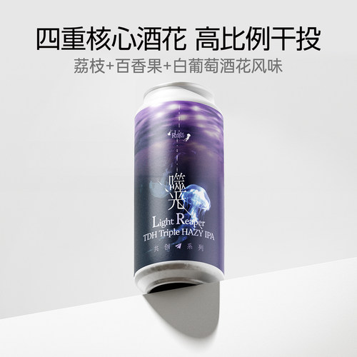 噬光TDH三倍浑浊IPA纸飞机酿造