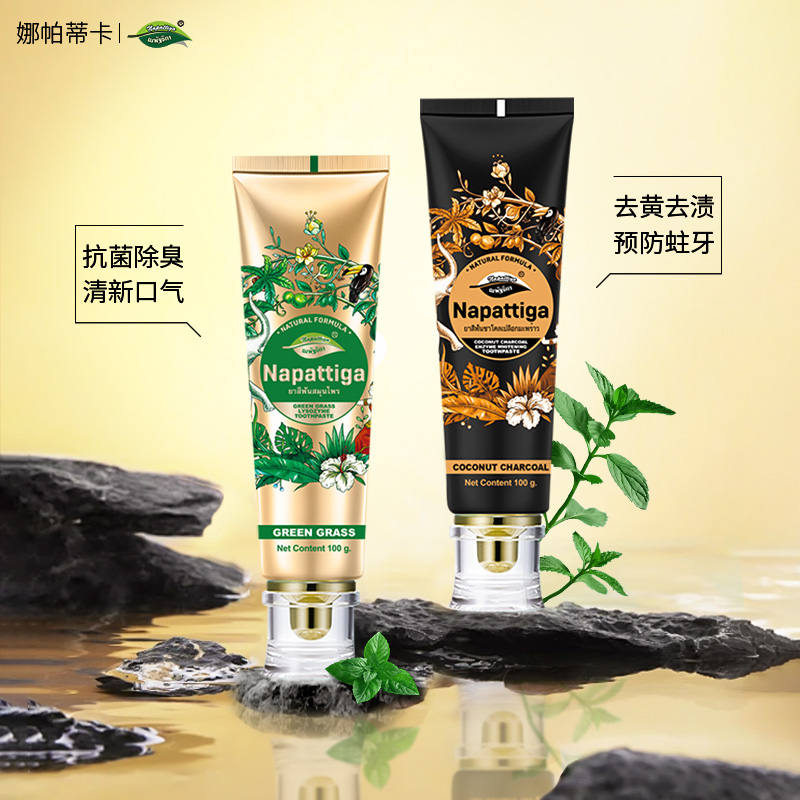 不含氟进口牙膏清新口气牙龈护理