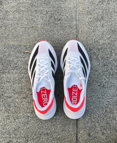 adidas Adizero SL2 舒适百搭时尚潮流 网布 低帮男款 云白