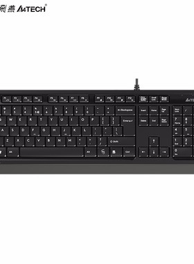 双飞燕FK10有线键盘巧克力办公家用游戏静音USB鼠标套装超薄防水