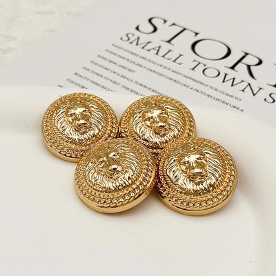 巴尔曼金属大衣西装扣子金色钮扣