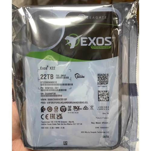 全新原装机械硬盘22TB银河企业级垂直记录NAS服务器SA