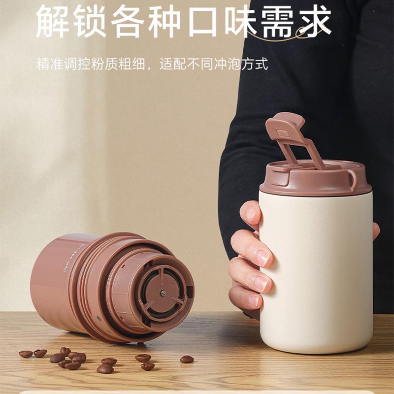 户外便携式咖啡机迷你小型家用宿舍全自动咖啡豆研磨一体机