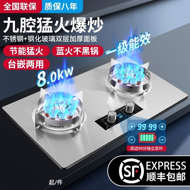燃气灶双灶家用十大品牌姳妻好太