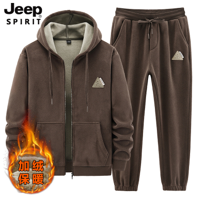 吉普休闲运动套装男士