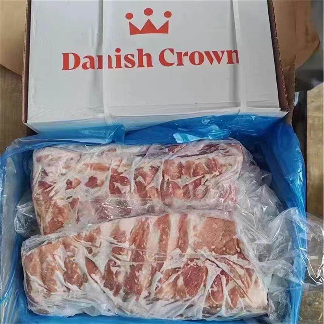 皇冠宽切猪肋排20斤广东烧腊肋排猪排骨快餐烧排骨食堂商用食材