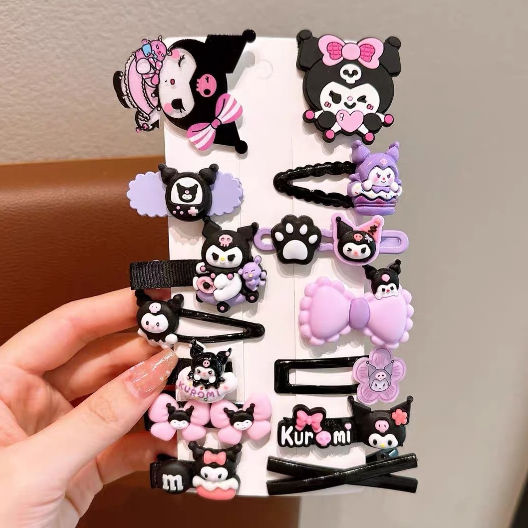 卡通发卡女童发饰套装