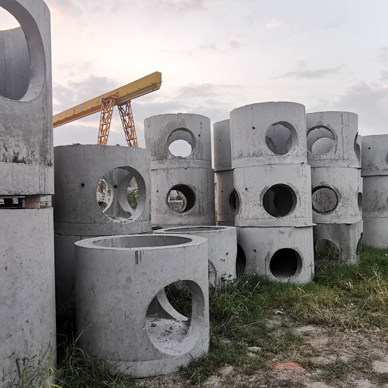 水泥检查井盖板雨污分流水管检查井井座井筒污水雨水混凝土检查井