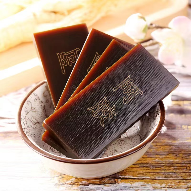 阿胶块批发阿胶人参块阿胶片鹿角胶龟甲胶批发会销礼品特产食品