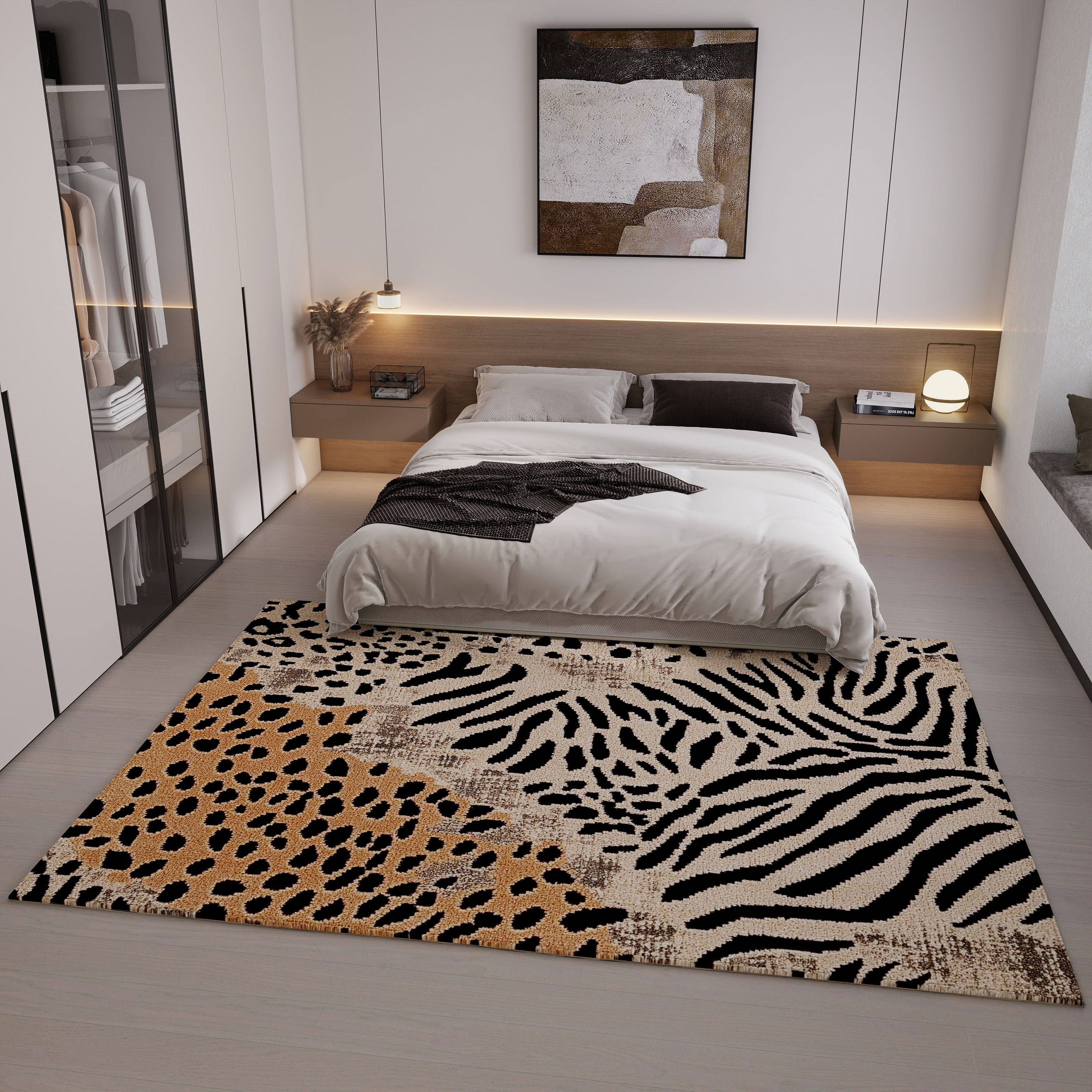 卧室床边毯高级客厅现代沙发地垫家用房间床尾毯轻奢主卧床下地毯,居家布艺,地毯,淘宝优惠券,粉丝福利购,淘宝优惠卷