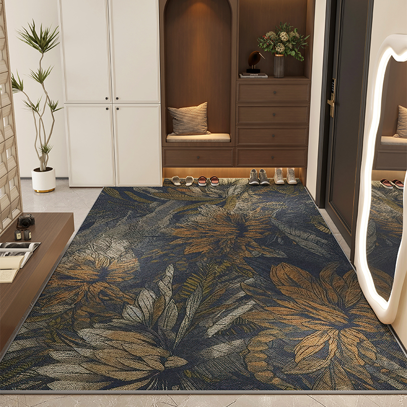 高端北欧复古地垫地毯环保防滑