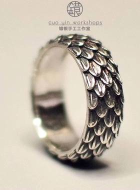 戒指指环s925纯银百搭活口