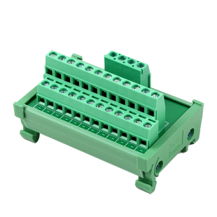 辰川分线盒一进两进多出导轨式端子台电源分线器接线端子排并线器