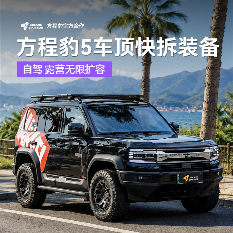 方程豹5车顶行李架M'LinkX