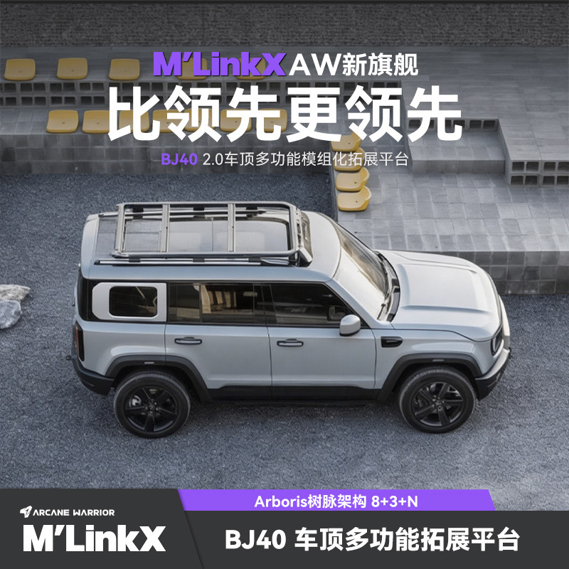 北京BJ40专用改装AW车顶平台