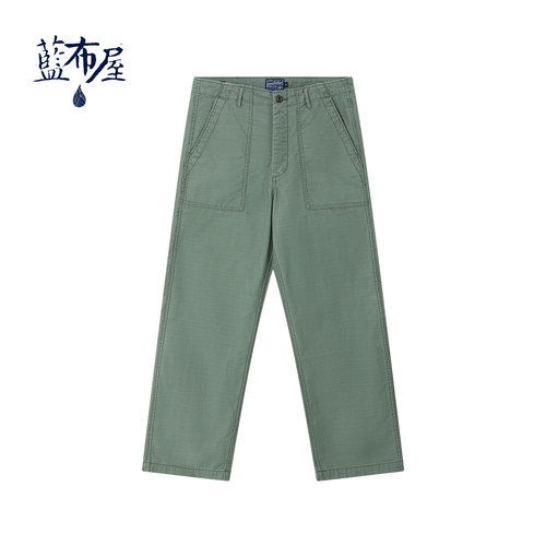 经典OG107宽松直筒休闲面包裤