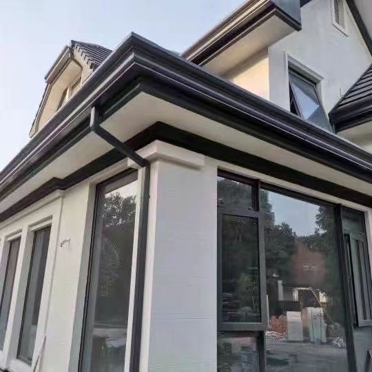 别墅铝合金天沟下水口漏斗水斗雨